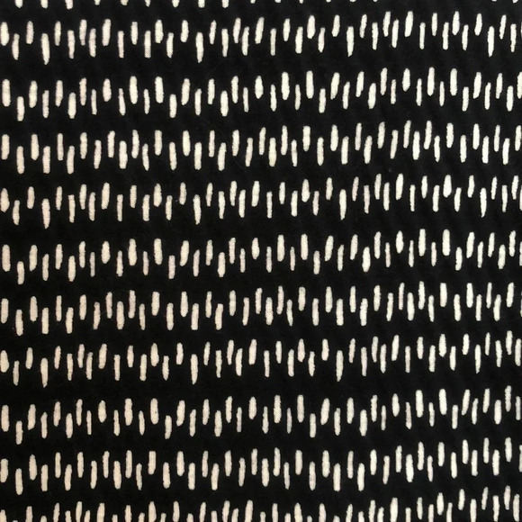 LOFT Ann Taylor petites sleeveless jersey  zipped dress black and white sz small - Picture 3 of 6